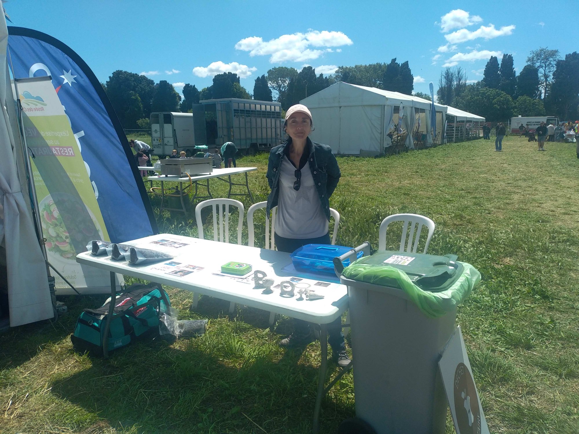 Stand Agrocibio en salon